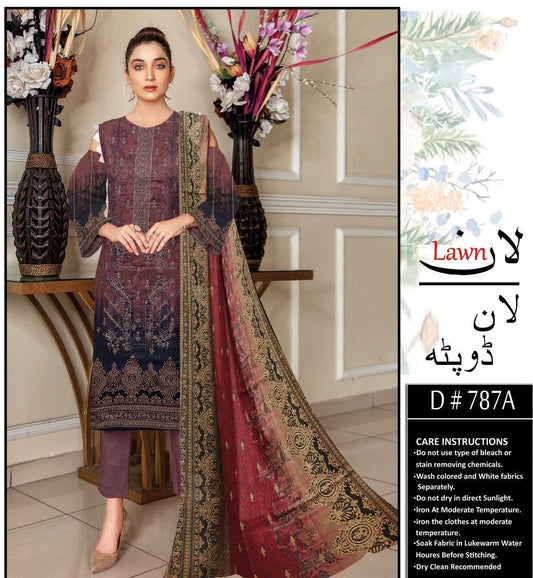BRAND: LAWN DUPATTA