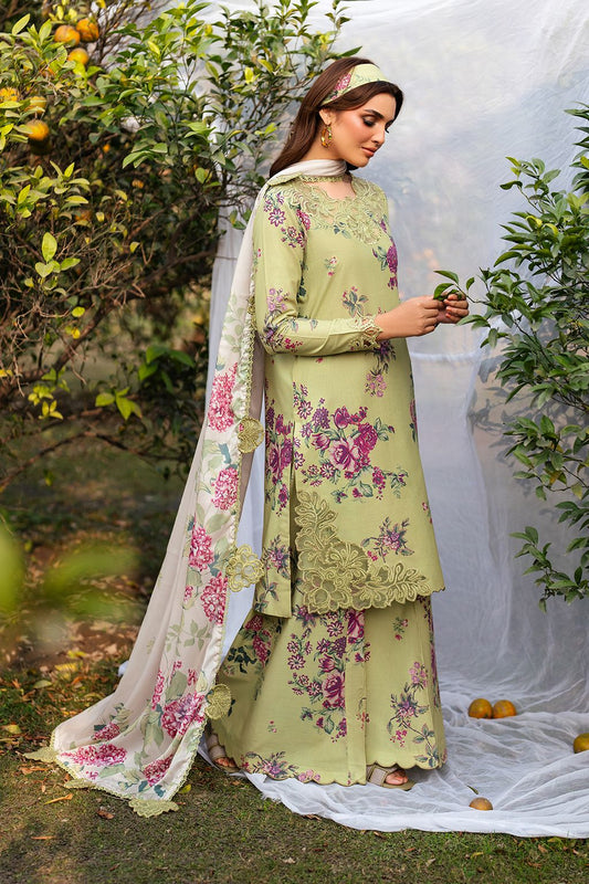 IZNIK patches with VOIL Print Dupatta